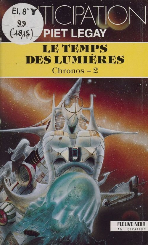 Couverture ebook de Le Temps des lumières, de Piet Legay