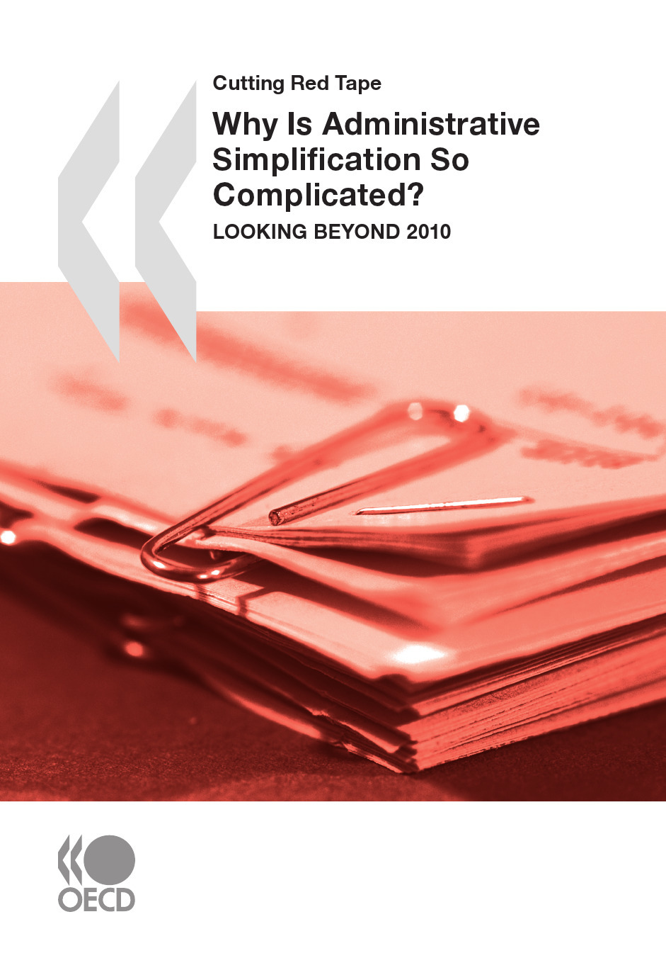 Couverture ebook de Why Is Administrative Simplification So Complicated?, de Collective