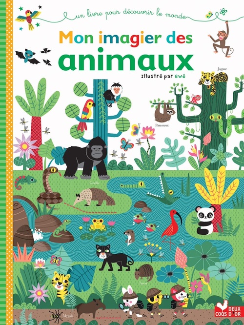 ebook cover of Mon imagier des animaux, by Collectif