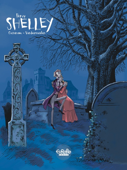 Couverture ebook de Shelley - Volume 1 - Percy Shelley, de Vandermeulen