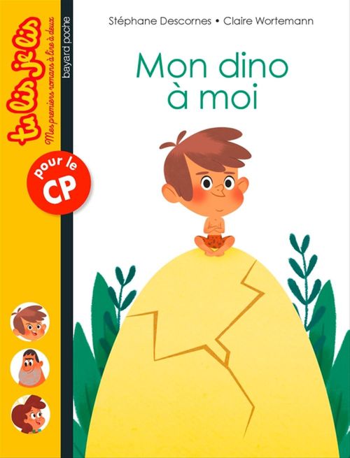 Couverture ebook de Mon dino à moi, de Stéphane Descornes