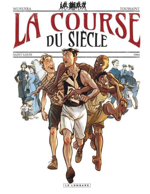 Couverture ebook de La Course du siècle, de Kid Toussaint
