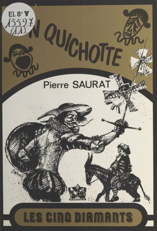 Couverture ebook de Don Quichotte, de Saurat
