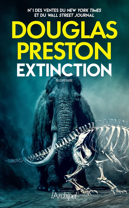 Couverture ebook de Extinction, de Douglas Preston
