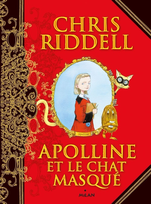 Couverture ebook de Apolline, Tome 01, de Chris Riddell, Amélie Sarn