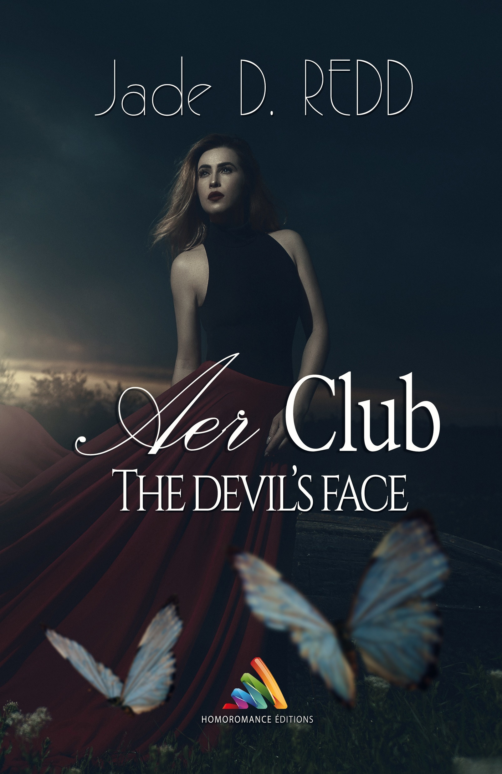 Couverture ebook de AER Club 2 : The Devil´s Face | Roman lesbien, livre lesbien, de Jade D. Redd