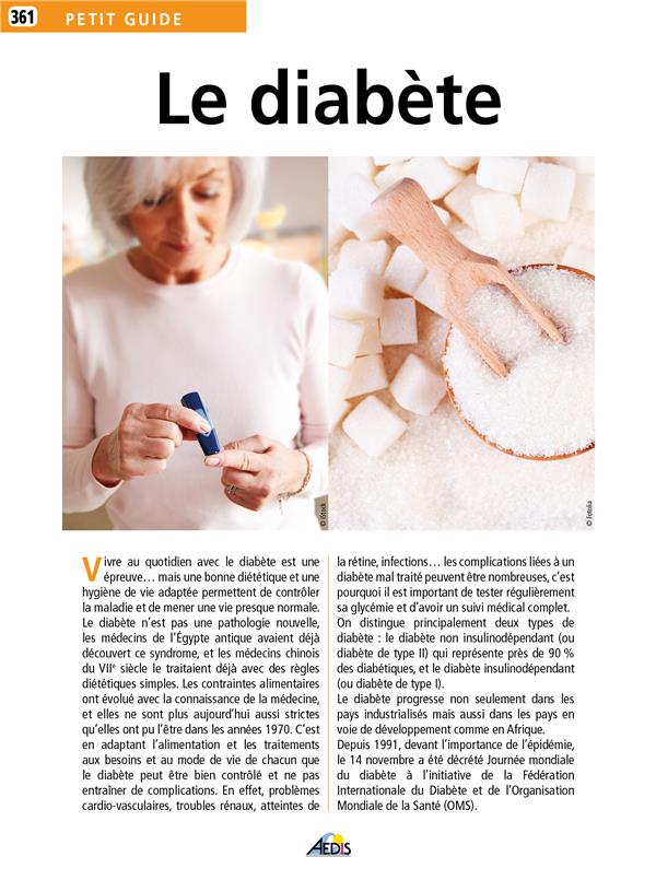 ebook cover of Le diabète, by Collectif