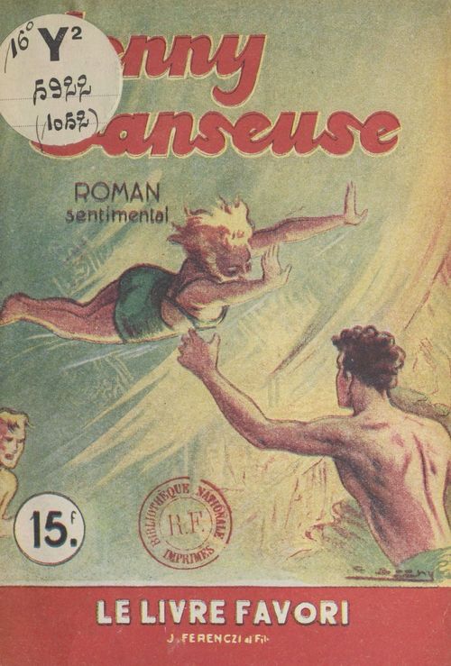 ebook cover of Jenny danseuse, by Francois Nyrol