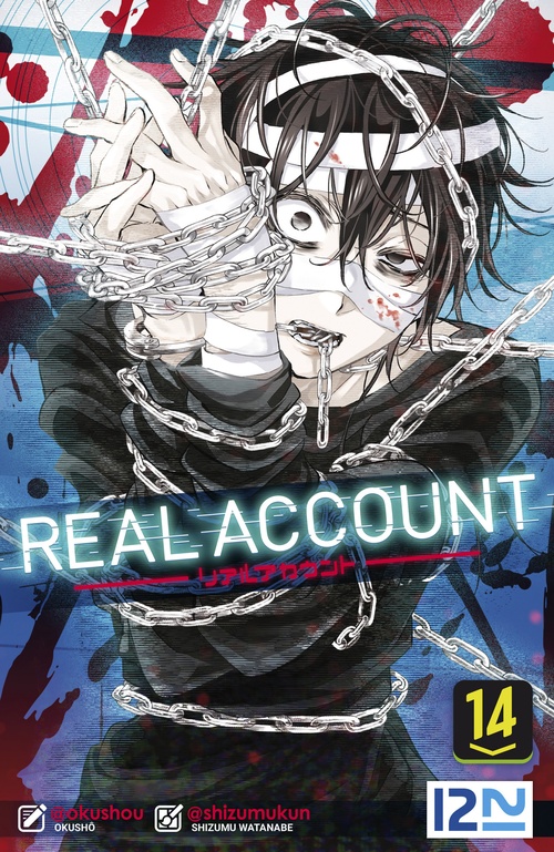 Couverture ebook de Real Account - tome 14, de Okushou, Shizumu Watanabe