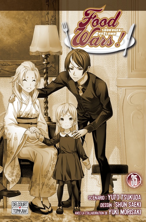 ebook cover of Food wars ! T35, by Yuto Tsukuda, Shun Saeki