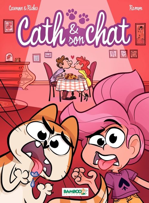 Couverture ebook de Cath et son chat - Tome 5, de Christophe Cazenove, Hervé Richez, Yrgane Ramon