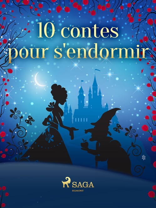 ebook cover of 10 contes pour s'endormir, by Charles Perrault, Frères Grimm