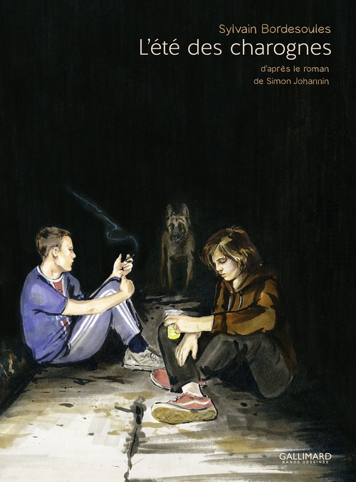 ebook cover of L'été des charognes, by Sylvain Bordesoules, Simon Johannin