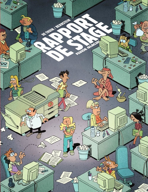 Couverture ebook de Rapport de stage, de Bernstein