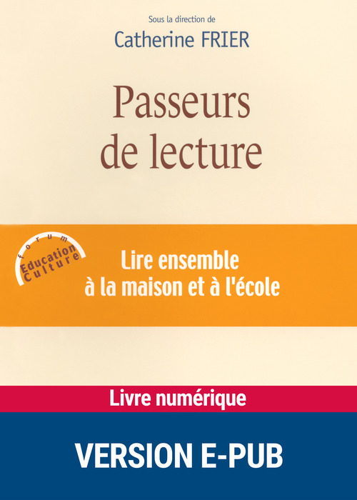 ebook cover of Passeurs de lecture PDF, by Catherine Frier