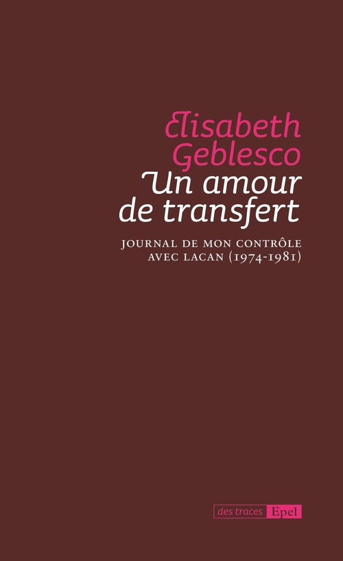 Couverture ebook de Un amour de transfert, de Elisabeth GEBLESCO