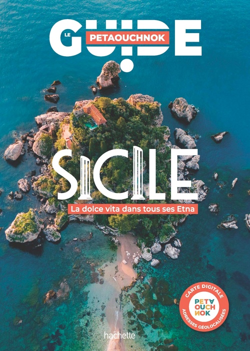 ebook cover of Sicile guide Petaouchnok, by Raphaël de Casabianca, Antoine Delaplace