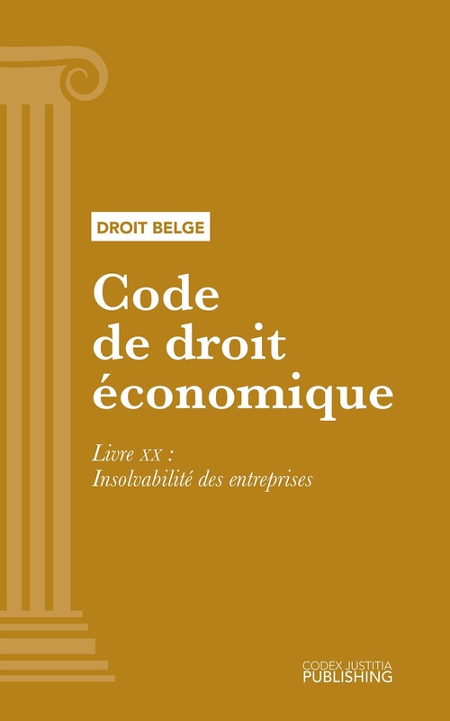 Couverture ebook de Code de droit économique, de Various