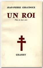 ebook cover of Un roi, by Jean-pierre Giraudoux