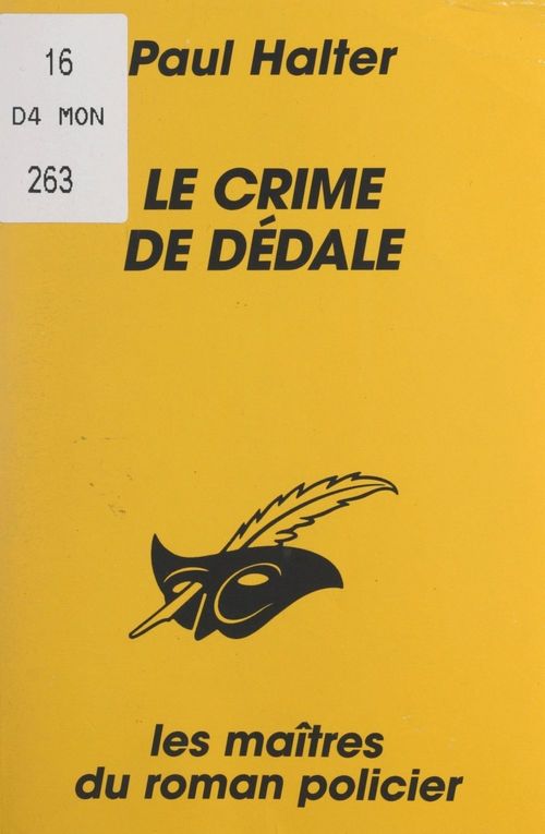 ebook cover of Le crime de Dédale, by Paul Halter