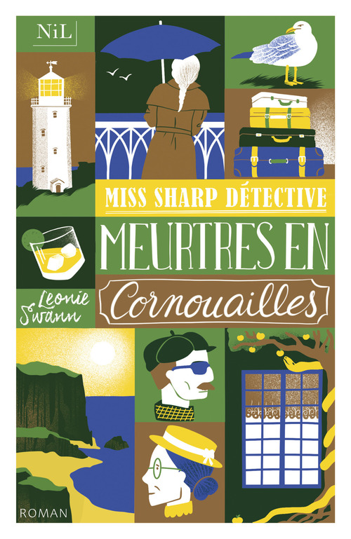 ebook cover of Miss Sharp détective - Meurtres en Cornouailles, by Leonie Swann