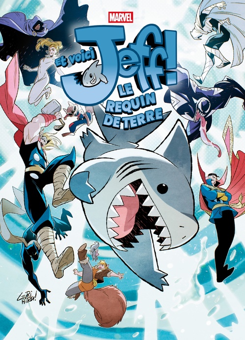 ebook cover of Et voici Jeff ! Le requin de terre, by Kelly Thompson, Tokitokoro