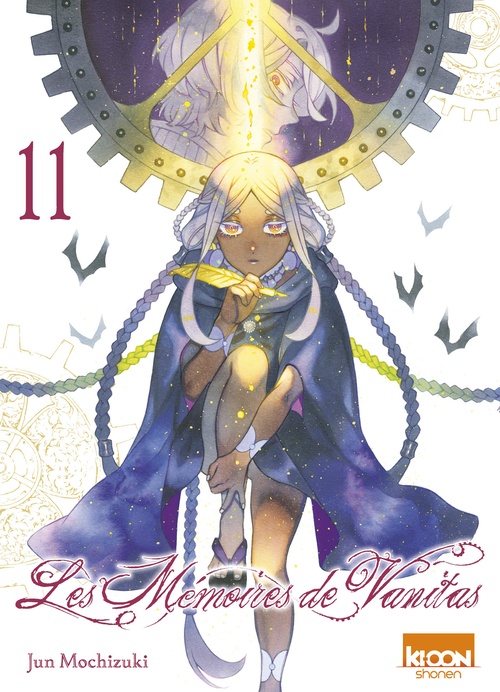 Couverture ebook de Les Mémoires de Vanitas T11, de Jun Mochizuki