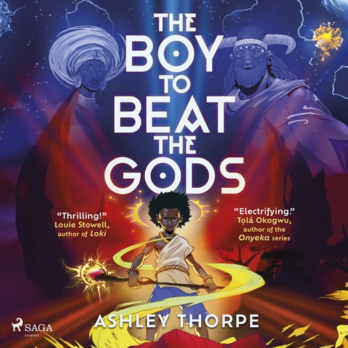 Couverture audiobook de The Boy to Beat the Gods, de Ashley Thorpe