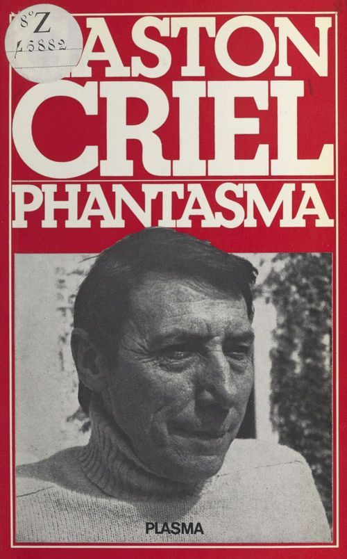 ebook cover of Phantasma, by Gaston Criel