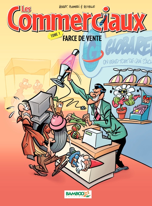 ebook cover of Les Commerciaux - Tome 1, by Arnaud Plumeri, Séverine Boitelle, Denis Goulet