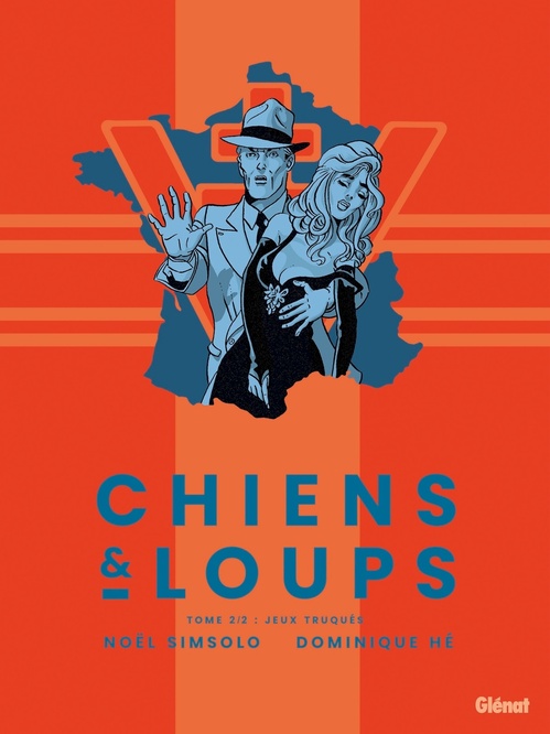 Couverture ebook de Chiens et Loups - Tome 02, de Dominique Hé