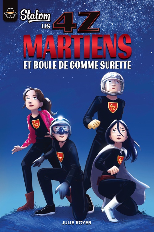 Couverture ebook de Martiens et boule de gomme surette, de Julie Royer