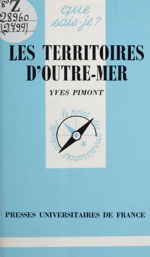 ebook cover of Les territoires d'Outre-Mer, by Yves Pimont