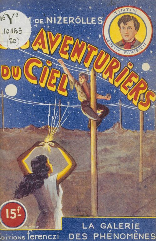 ebook cover of Les aventuriers du ciel (20). La galerie des phénomènes, by Rene-Marcel De Nizerolles