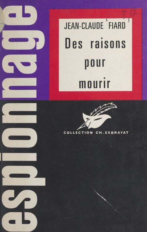Couverture ebook de Des raisons pour mourir, de Jean-Claude Fiard