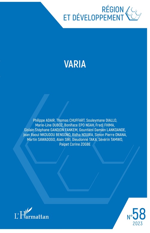 Couverture ebook de Varia, de