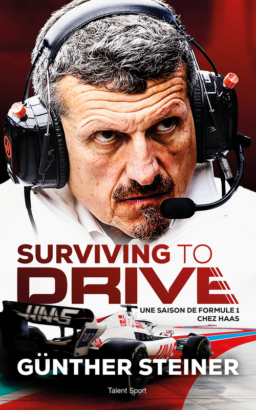 Couverture ebook de Surviving to drive, de Günther Steiner