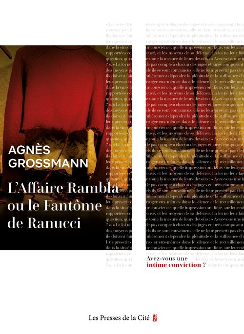 Couverture ebook de L'affaire Rambla ou le fantôme de Ranucci, de Agnès Grossmann