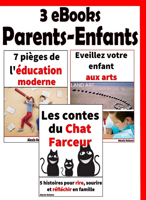 ebook cover of 3 guides Parents-Enfants, by Alexis Ramaillo