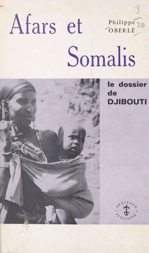 Couverture ebook de Afars et Somalis, de Philippe Oberle