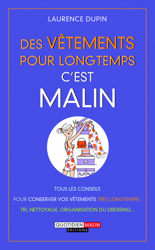 ebook cover of Des vêtements pour longtemps, c'est malin, by Laurence Dupin