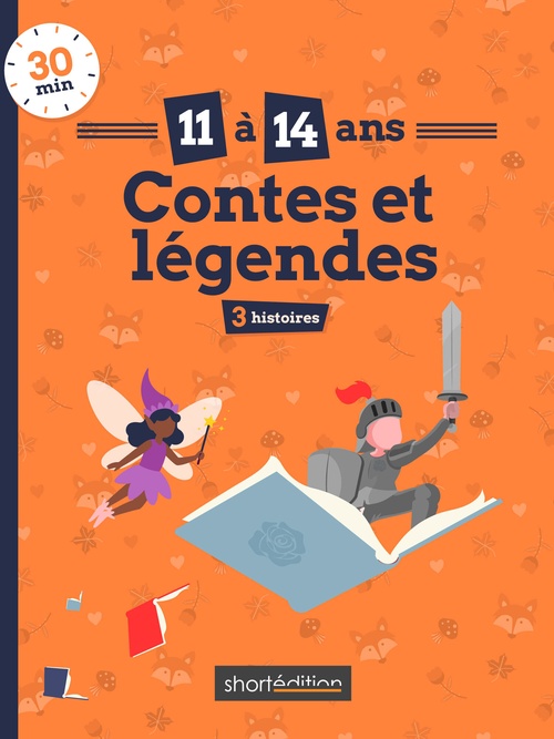 Couverture ebook de 3 histoires (11 - 14 ans) : Contes et légendes #1, de Jean-Paul Unchazal, François B., Gwendoline Lorent