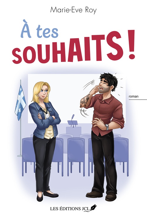 Couverture ebook de À tes souhaits !, de Marie-Eve Roy