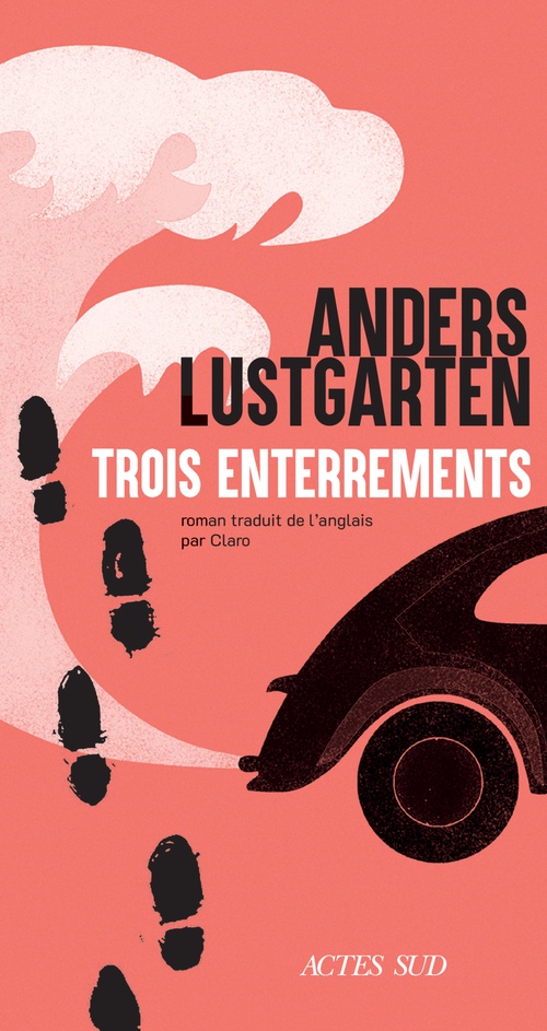 ebook cover of Trois enterrements, by Anders Lustgarten