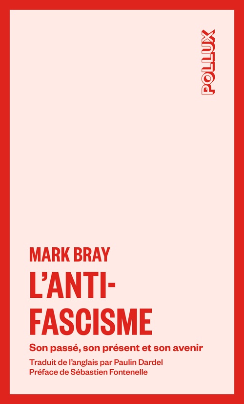 ebook cover of L'antifascisme, by Mark Bray