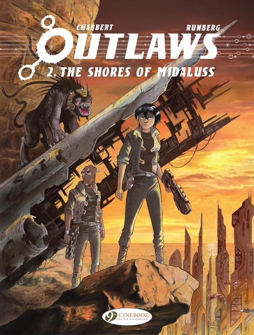 Couverture ebook de Outlaws - Vol. 2 - The Shores of Midaluss, de Sylvain Runberg