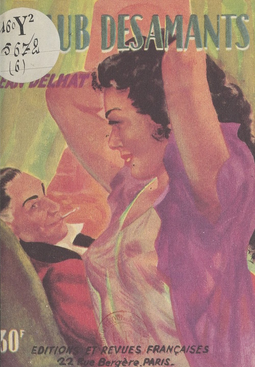 Couverture ebook de Le club des amants, de Jean Delhat