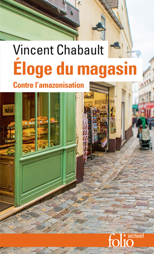 Couverture ebook de Éloge du magasin. Contre l'amazonisation, de Vincent Chabault