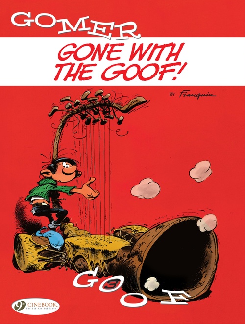 Couverture ebook de Gomer Goof - Volume 3 - Gone with the Goof, de André Franquin