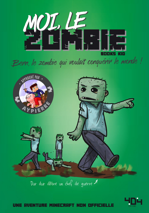 Couverture ebook de Moi, le zombie, de Books kid, Elliot Gaudard